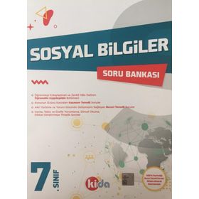 7. Sınıf Sosyal Bilgiler Soru Bankası-Kida Yayınları