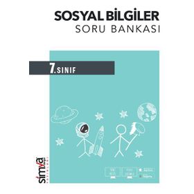 7. Sınıf Sosyal Bilgiler Soru Bankası Kitabı-Simya Dergisi Yayınları