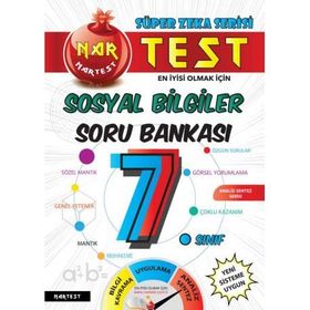 7. Sınıf Sosyal Bilgiler Soru Bankası-Nartest Yayınları