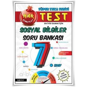 7. Sınıf Sosyal Bilgiler Soru Bankası-Nartest Yayınları