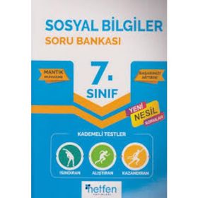 7. Sınıf Sosyal Bilgiler Soru Bankası Netfen Yayınları