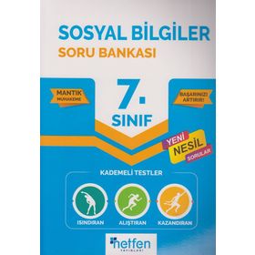 7. Sınıf Sosyal Bilgiler Soru Bankası Netfen Yayınları