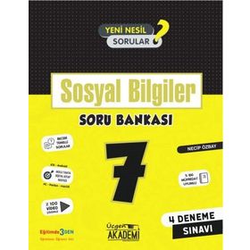 7. Sınıf Sosyal Bilgiler Soru Bankası-Üçgen Akademi Yayınları