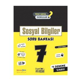 7. Sınıf Sosyal Bilgiler Soru Bankası-Üçgen Akademi Yayınları
