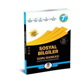 7. Sınıf Sosyal Bilgiler Soru Bankası Zeka Küpü Yayınları