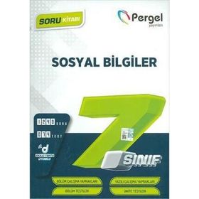 7. Sınıf Sosyal Bilgiler Soru Kitabı-Pergel Yayınları