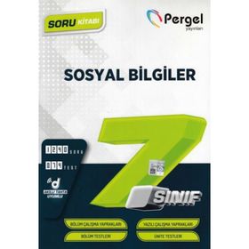 7. Sınıf Sosyal Bilgiler Soru Kitabı-Pergel Yayınları