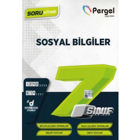 7. Sınıf Sosyal Bilgiler Soru Kitabı-Pergel Yayınları
