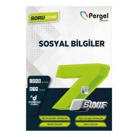 7. Sınıf Sosyal Bilgiler Soru Kitabı-Pergel Yayınları