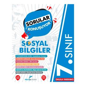7. Sınıf Sosyal Bilgiler Sorular Konuşuyor Soru Bankası-Pruva Akademi Yayınları