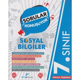 7. Sınıf Sosyal Bilgiler Sorular Konuşuyor Soru Bankası-Pruva Akademi Yayınları