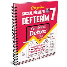 7. Sınıf Sosyal Bilgiler Sosyalimo Defterim - Arı Yayınları