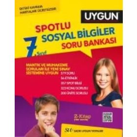 7. Sınıf Sosyal Bilgiler Spotlu Soru Bankası Sadık Uygun Yayınları