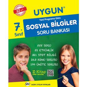 7. Sınıf Sosyal Bilgiler Spotlu Soru Bankası Sadık Uygun Yayınları
