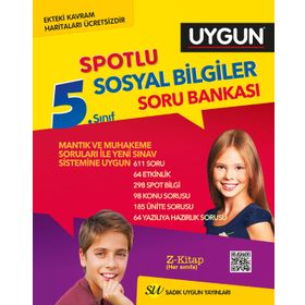 7. Sınıf Sosyal Bilgiler Spotlu Soru Bankası Sadık Uygun Yayınları