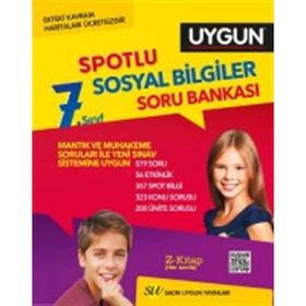 7. Sınıf Sosyal Bilgiler Spotlu Soru Bankası Sadık Uygun Yayınları