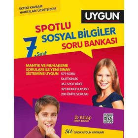 7. Sınıf Sosyal Bilgiler Spotlu Soru Bankası Sadık Uygun Yayınları