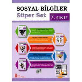 7. Sınıf Sosyal Bilgiler Süper Set Ata Yayınları