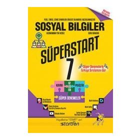 7. Sınıf Sosyal Bilgiler Süperstart Soru Bankası - Startfen Yayınları
