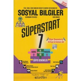 7. Sınıf Sosyal Bilgiler Süperstart Soru Bankası - Startfen Yayınları