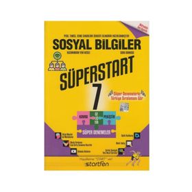 7. Sınıf Sosyal Bilgiler Süperstart Soru Bankası - Startfen Yayınları