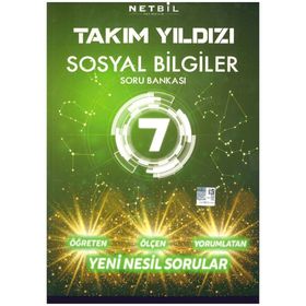 7.Sınıf Sosyal Bilgiler Takım Yıldızı Soru Bankası Netbil Yayınları