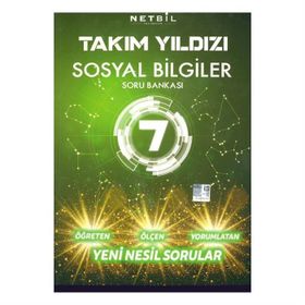 7.Sınıf Sosyal Bilgiler Takım Yıldızı Soru Bankası Netbil Yayınları