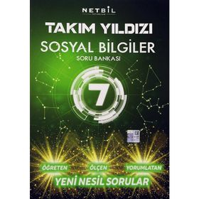 7.Sınıf Sosyal Bilgiler Takım Yıldızı Soru Bankası Netbil Yayınları