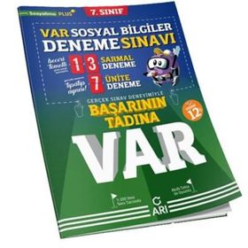 7. Sınıf Sosyal Bilgiler Var Deneme Sınavı Arı Yayınları