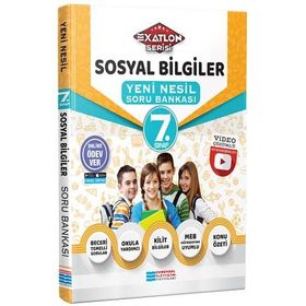7. Sınıf Sosyal Bilgiler Video Çözümlü Soru Bankası Exatlon Serisi-Evrensel İletişim Yayınları