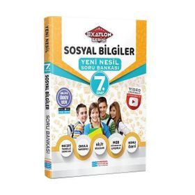 7. Sınıf Sosyal Bilgiler Video Çözümlü Soru Bankası Exatlon Serisi-Evrensel İletişim Yayınları
