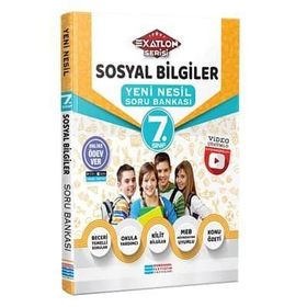 7. Sınıf Sosyal Bilgiler Video Çözümlü Soru Bankası Exatlon Serisi-Evrensel İletişim Yayınları