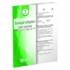 7. Sınıf Sosyal Bilgiler Yaprak Test 4 Adım Yayınları