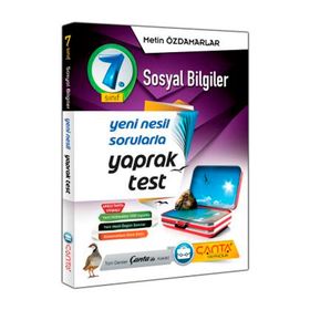 7. Sınıf Sosyal Bilgiler Yaprak Test Komisyon Çanta Yayınları