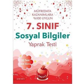 7. Sınıf Sosyal Bilgiler Yaprak Testi - kollektif