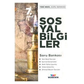 7. Sınıf Sosyal Bilgiler Yeni Nesil Defter-Workwin Plus Yayınları