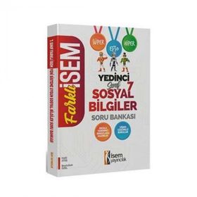7. Sınıf Sosyalhane Sosyal Bilgiler Soru Bankası-Günay Yayınları