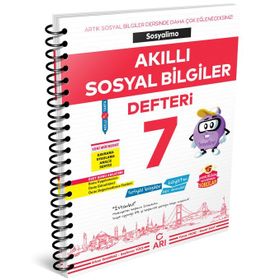 7.sınıf Sosyalimo Akıllı Sosyal Bilgiler Defteri Arı Yayıncılık
