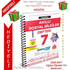 7. Sınıf Sosyalimo Akıllı Sosyal Bilgiler Defteri - Arı Yayınları