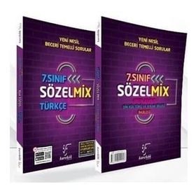 7. Sınıf Sözelmix Türkçe Din Kültürü ve Ahlak Bilgisi İngilizce Soru Bankası-Karekök Yayınları
