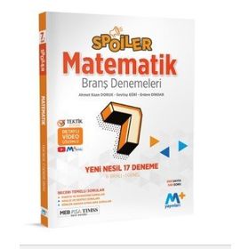 7. Sınıf Spoiler Matematik Denemesi-Martı Yayınları
