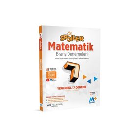 7. Sınıf Spoiler Matematik Denemesi-Martı Yayınları