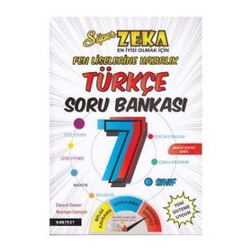 7. Sınıf Süper Zeka Türkçe Soru Bankası Fen Liselerine Hazırlık