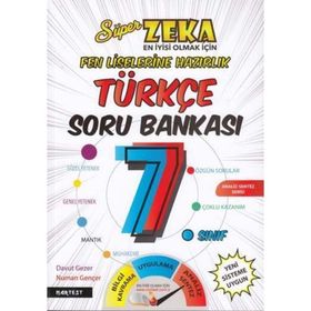 7. Sınıf Süper Zeka Türkçe Soru Bankası Fen Liselerine Hazırlık