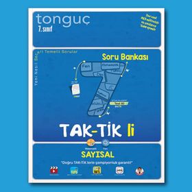 7. Sınıf Taktikli Sayısal Soru Bankası-Tonguç Yayınları