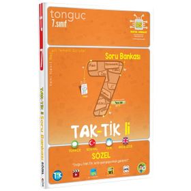 7. Sınıf Taktikli Sözel Soru Bankası-Tonguç Yayınları