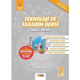 7.Sınıf Teknoloji ve Tasarım Dersi Akıllı Defter-Yetsis Yayınları