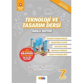 7.Sınıf Teknoloji ve Tasarım Dersi Akıllı Defter-Yetsis Yayınları