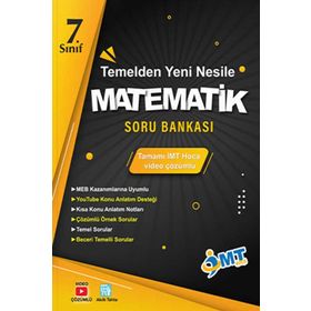 7. Sınıf Temelden Yeni Nesile Matematik Soru Bankası - İmt Hoca