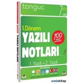 7. Sınıf Tüm Dersler 1. Dönem 2. Yazılı Notları - Tonguç Akademi Yayınları